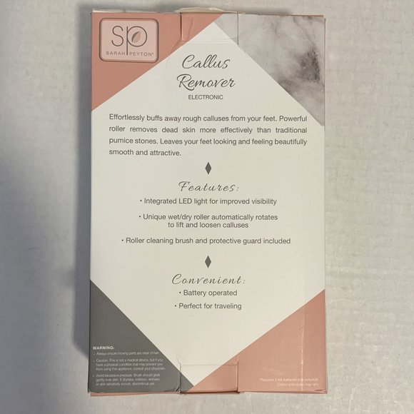 Sarah Peyton Electronic Callus Remover Brand New - Picture 2 of 4